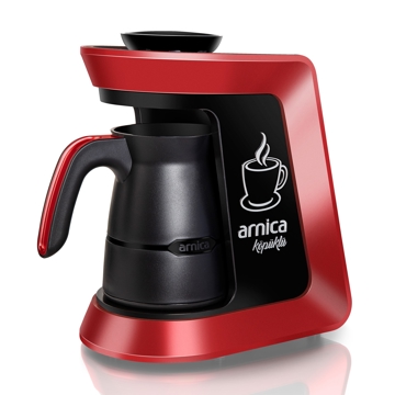 ყავის აპარატი Arnica IH32043 650W, 300ML, Coffee Machine Red