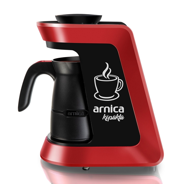 ყავის აპარატი Arnica IH32043 650W, 300ML, Coffee Machine Red