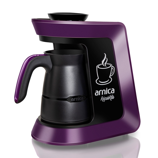 ყავის აპარატი Arnica IH32042 650W, 300ML, Coffee Machine Purple