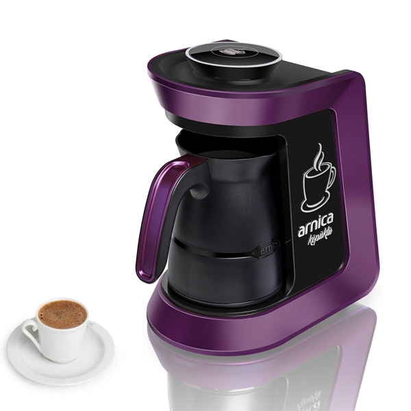 ყავის აპარატი Arnica IH32042 650W, 300ML, Coffee Machine Purple