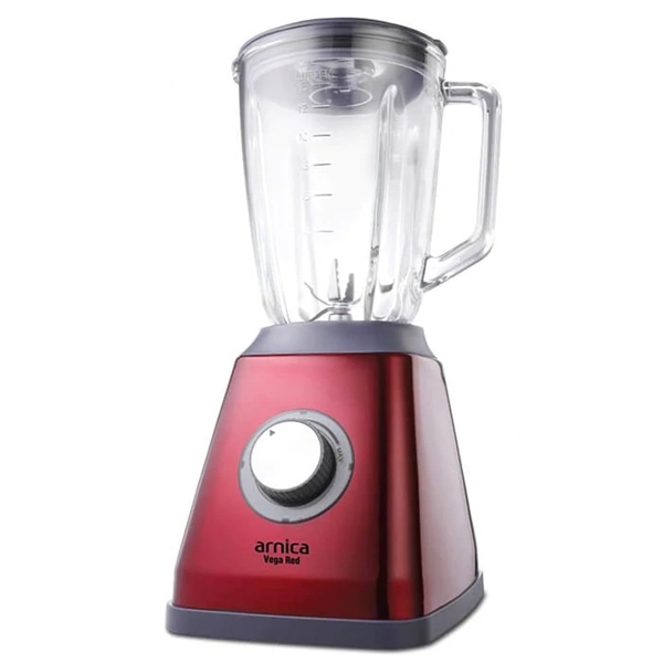 Arnica 39020, 600W, 1.5L, Blender, Red