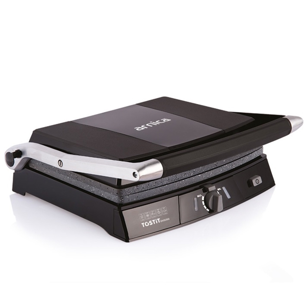 სენდვიჩის აპარატი Arnica GH26300, 1750W, Sandwich Maker Black