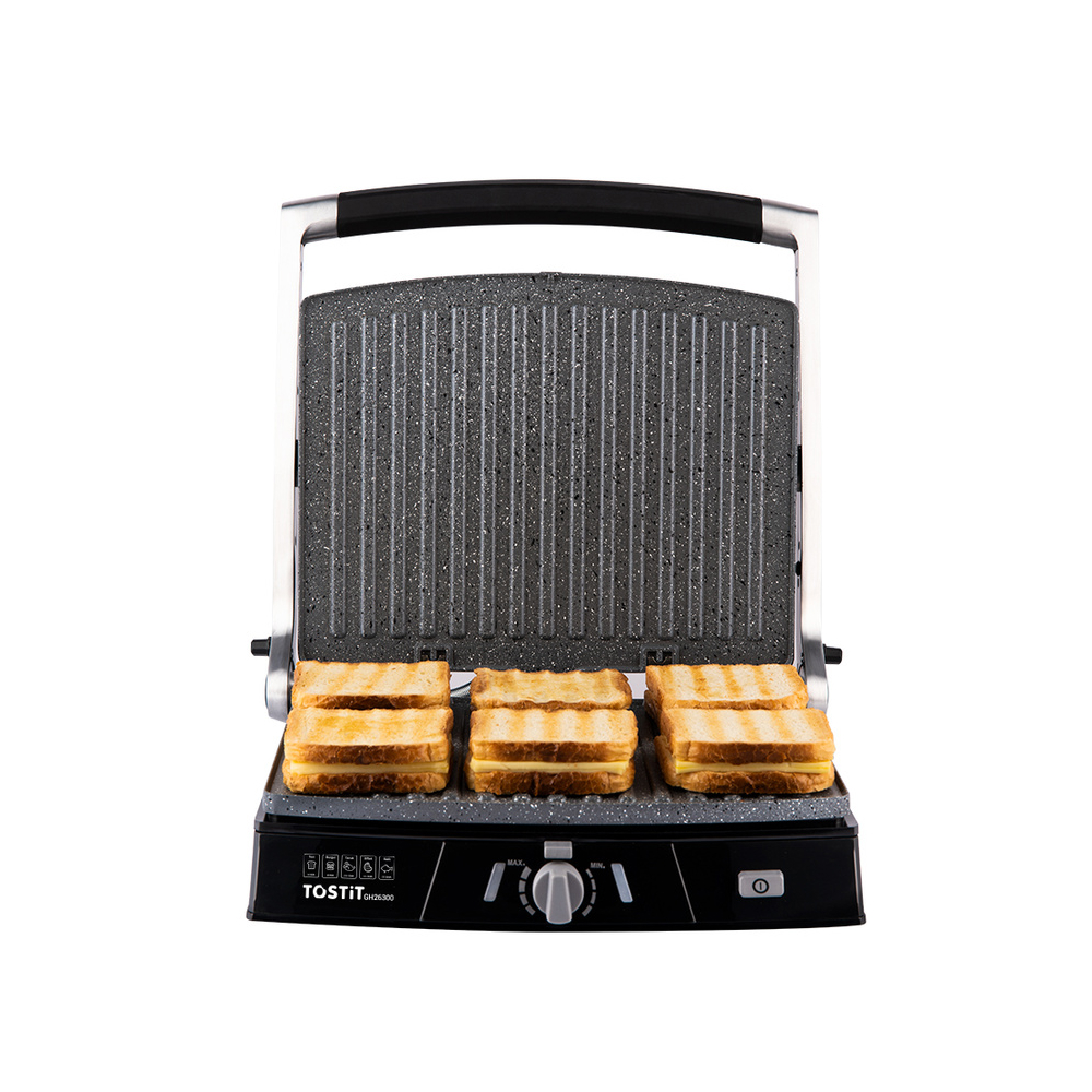 სენდვიჩის აპარატი Arnica GH26300, 1750W, Sandwich Maker Black