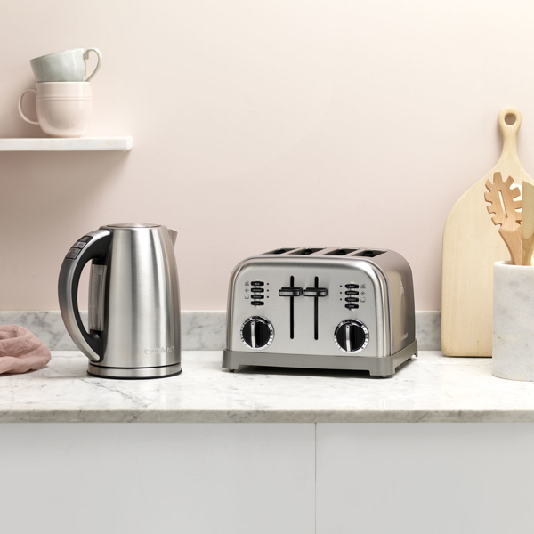 ტოსტერი Cuisinart CPT180E, 1800W, Toaster, Silver