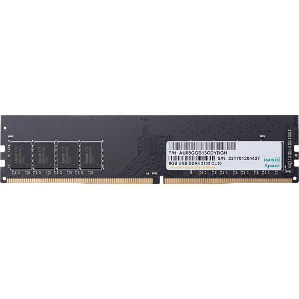 ოპერატიული მეხსიერება Apacer AU16GGB26CRBBGH RAM 16GB DDR4 DIMM, 2666 MHz