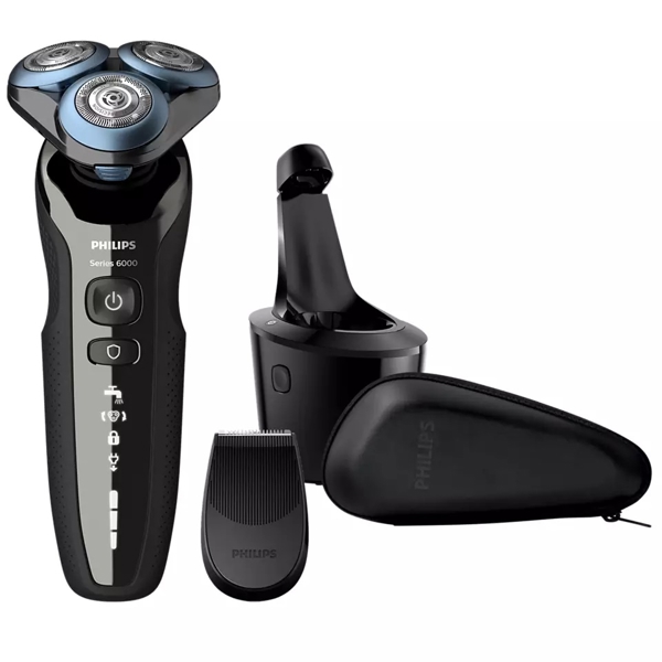 წვერსაპარსი Philips S6680/26, Electric Shaver, Black