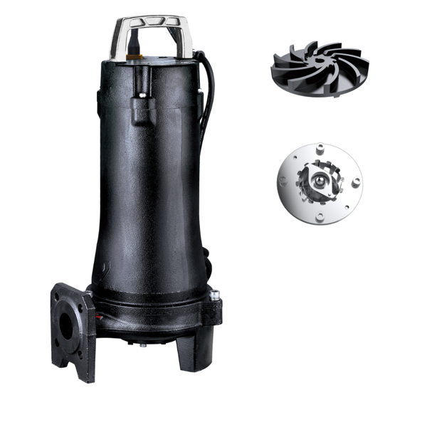 კანალიზაციის ტუმბო Aquastrong 32EDSPm3.6-30 2,2kw, 133L/min, Sewage Pump Black