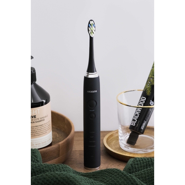 ელექტრო კბილის ჯაგრისი Ardesto ETB-212CB, Electric Tooth Brush, Black