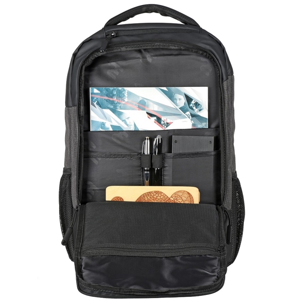 ნოუთბუქის ჩანთა 2E 2E-BPN9086GB, 16", Backpack, Gray/Black