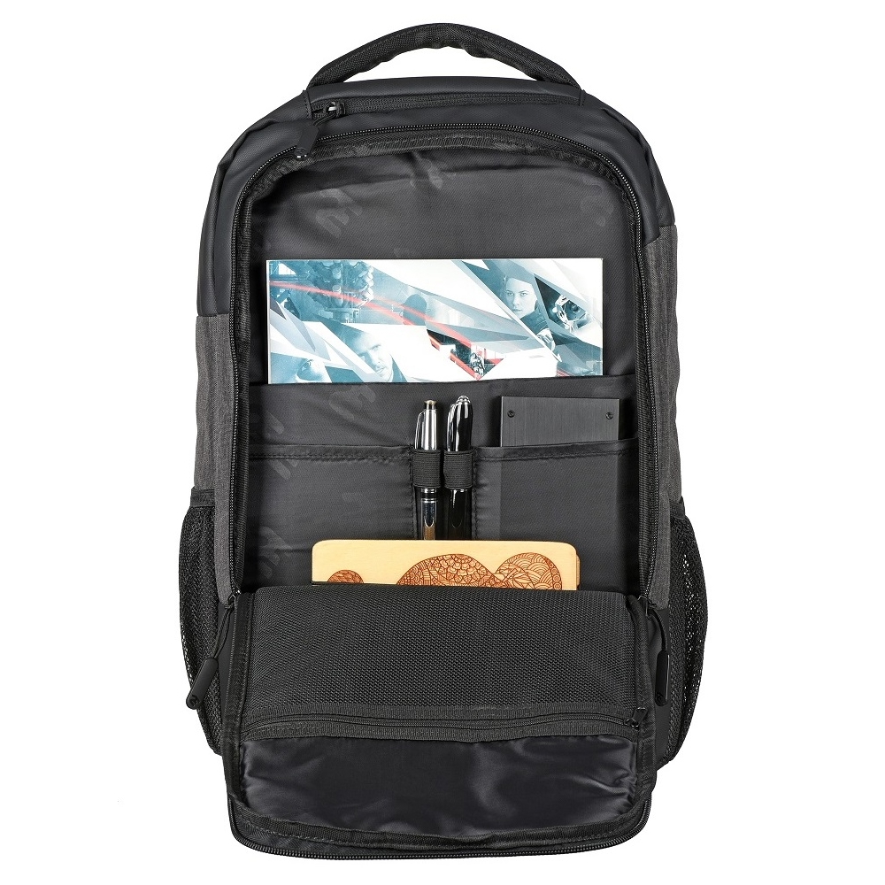 ნოუთბუქის ჩანთა 2E 2E-BPN9086GB, 16", Backpack, Gray/Black
