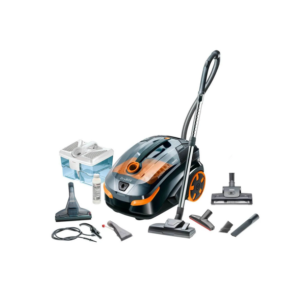 მტვერსასრუტი Thomas Drybox Amfibia Pet 1700W, 1,8L, Vacuum Cleaner, Black/Orange