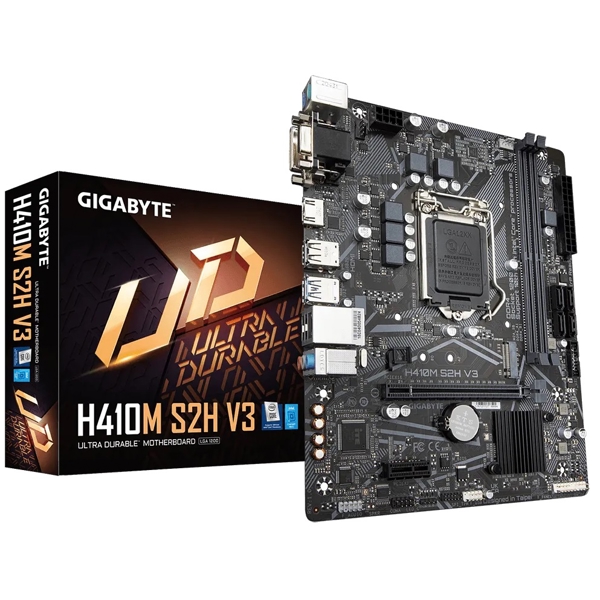 დედა დაფა Gigabyte H410M S2H V3, LGA1200, DDR4, DIMM, 64GB