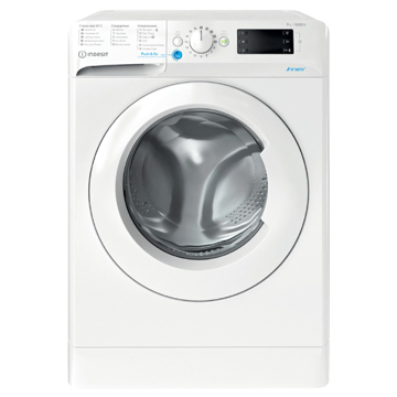 სარეცხი მანქანა Indesit BWSE71252L, 7kg, A, 1200Rpm, Washing Machine, White