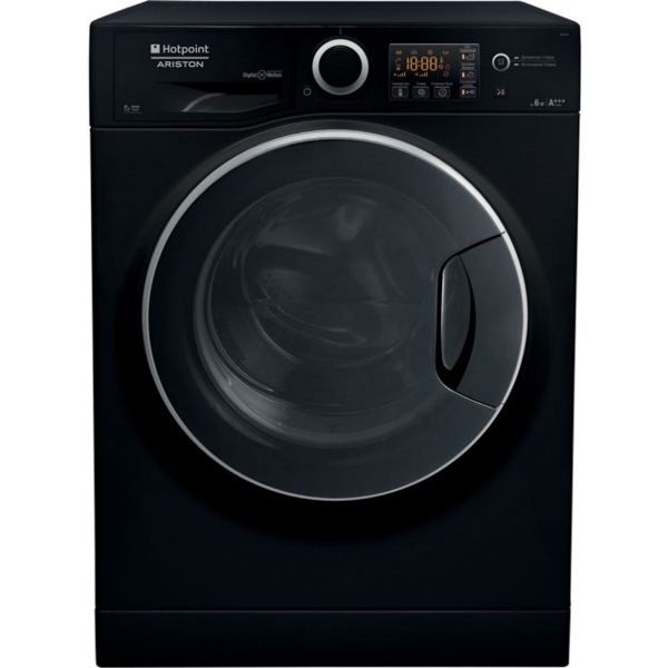 სარეცხი მანქანა Hotpoint-Ariston RSPG623KDUA, 6kg, A+++, 1200Rpm, Washing Machine, Black