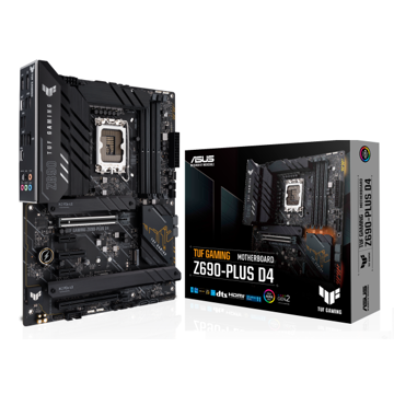 დედა დაფა Asus TUF_GAMING_Z690-PLUS_D4 TUF GAMING Z690-PLUS D4, LGA1700, DDR4, DIMM, 128GB