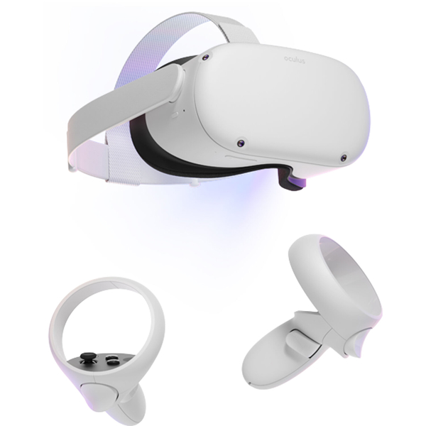 ვირტუალური სათვალე Oculus Quest 2 Advanced All-In-One Virtual Reality Headset, 128GB, White