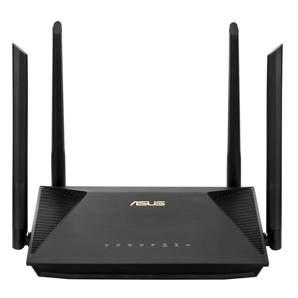 როუტერი Asus RT-AX53U AX1800, 1800Mbps, Wi-Fi Router, Black