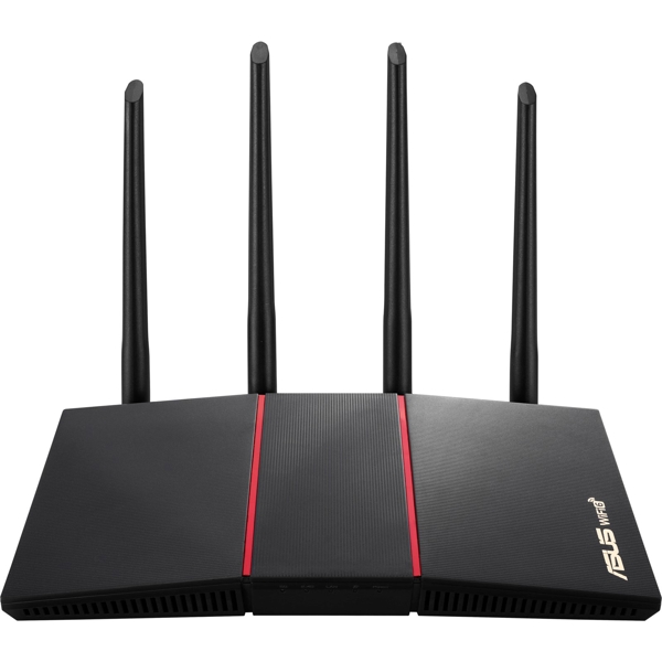 როუტერი Asus RT-AX55 AX1800, 1800Mbps, Wi-Fi Router, Black