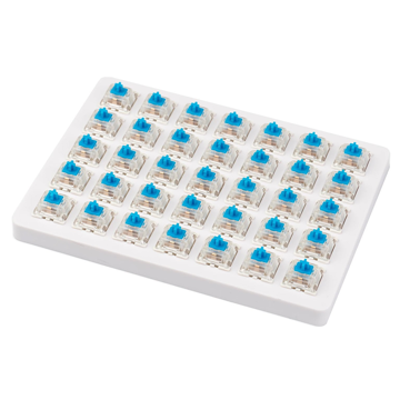 კლავიატურის გადამრთველი Keychron Z62_KEYCHRON, Gateron Switch Blue, 35Pcs