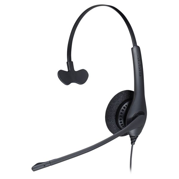 ყურსასმენი Jabra 1553-0159 BIZ 1500 Mono Headset, Wired, USB, Black