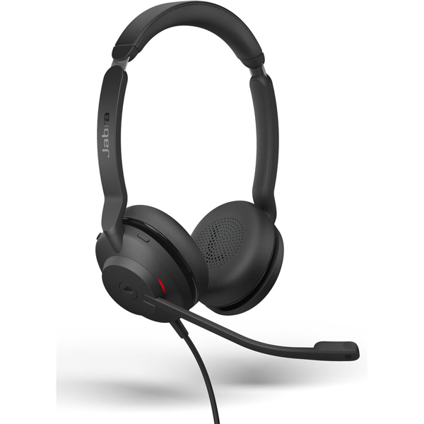 ყურსასმენი Jabra 23089-999-979 Evolve2 30 MS Stereo Headset, Wired, USB-A, Black