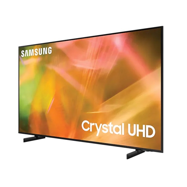 ტელევიზორი Samsung UE50AU8072UXXH, 50", 4K UHD, Smart TV, HDMI, ARC, RJ-45, USB, CI, RF, BT, WIFI, Black