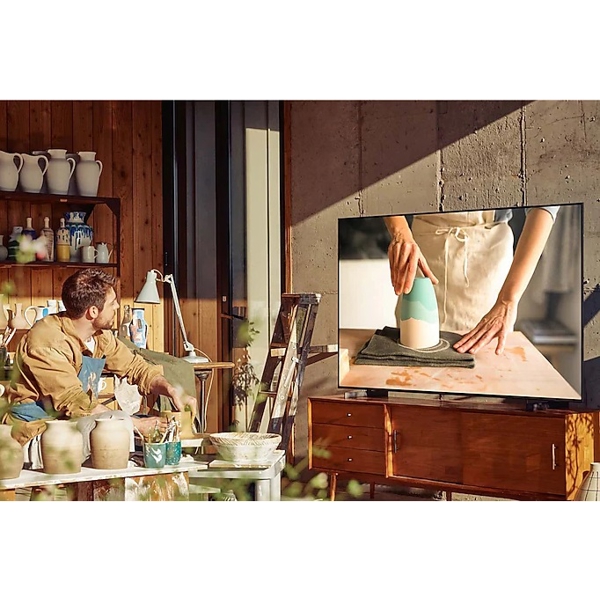 ტელევიზორი Samsung UE50AU8072UXXH, 50", 4K UHD, Smart TV, HDMI, ARC, RJ-45, USB, CI, RF, BT, WIFI, Black