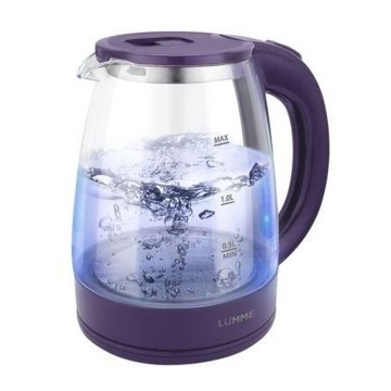 ელექტრო ჩაიდანი Lumme LU-160 GM 1800W, 2L, Electric Kettle Transparent