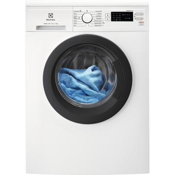 სარეცხი მანქანა Electrolux EW2T528S, 8Kg, B, 1200Rpm, 76Db, Washing Machine, White