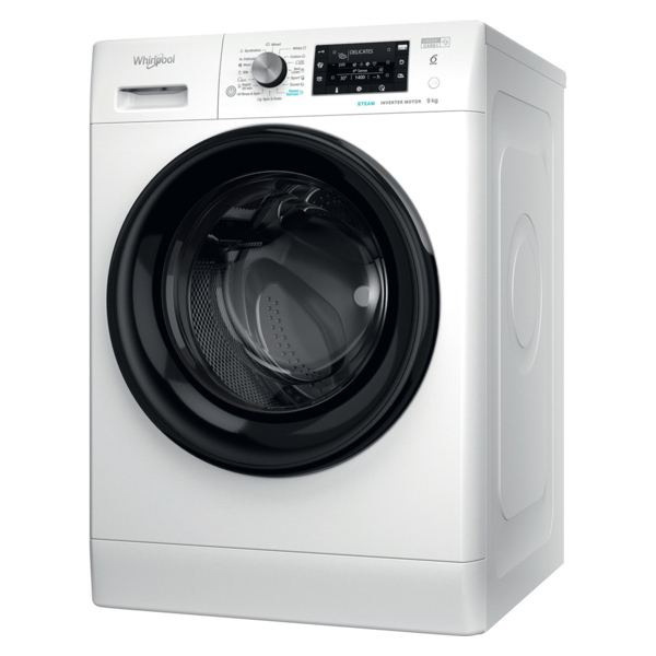 სარეცხი მანქანა Whirlpool FFD 9458 BV EE, 9Kg, B, 1400Rpm, 78Db, Washing Machine, White