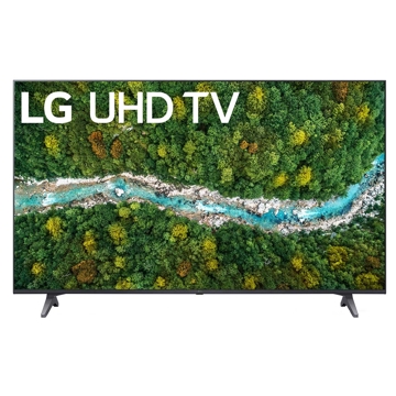 ტელევიზორი LG 43UP76703LB, 43", 4K UHD, Smart TV, HDMI, USB, RJ-45, BT, WIFI, Black