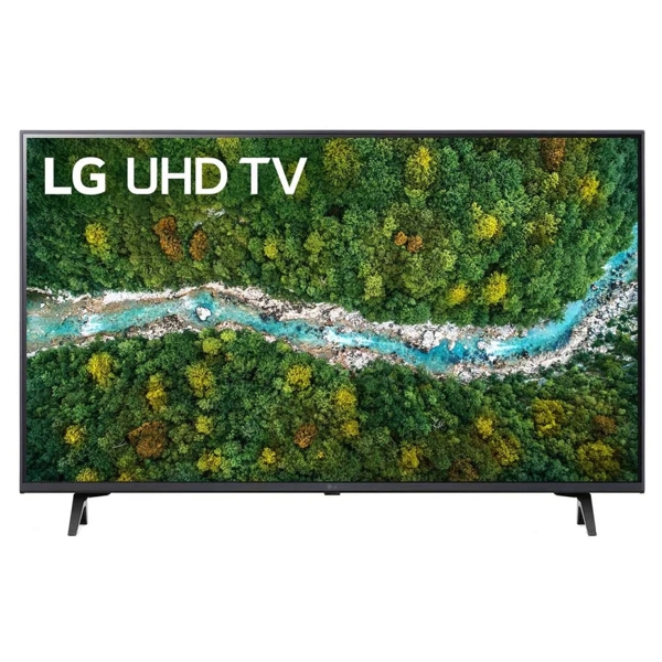 ტელევიზორი LG 43UP77003LB, 43", 4K UHD, Smart TV, HDMI, ARC, USB, RF, BT, WIFI, Black