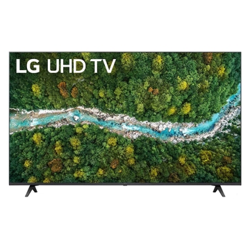 ტელევიზორი LG  50UP77003LB, 50", 4K UHD, Smart TV, HDMI, USB, RF, BT, WIFI, Black