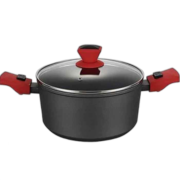 Amercook AC-0108905/24 24cm, Black/Red