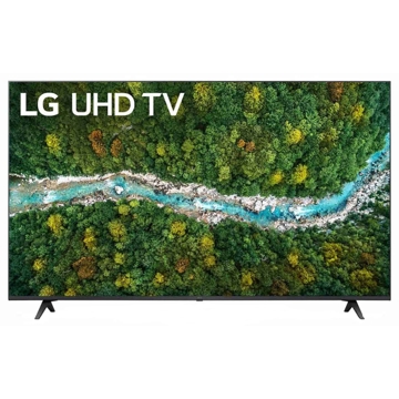 ტელევიზორი LG 65UP76703LB, 65", 4K UHD, Smart TV, HDMI, USB, RF, BT, WIFI, Black