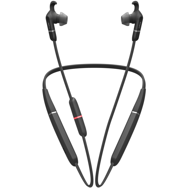 ყურსასმენი Jabra 6599-623-109 Evolve 65e Link 370 MS Headset, Wireless, BT5.0, USB-A, Black