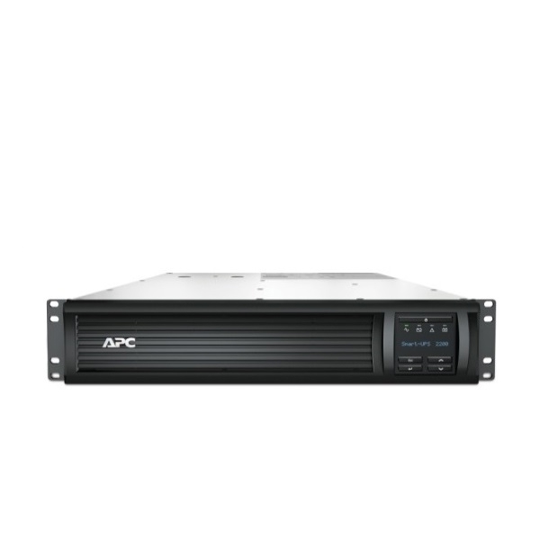 უწყვეტი კვების წყარო APC SMT2200RMI2UNC Smart-UPS, 2200VA, 230V, LCD, RJ-45, Smart-Slot, USB, Black