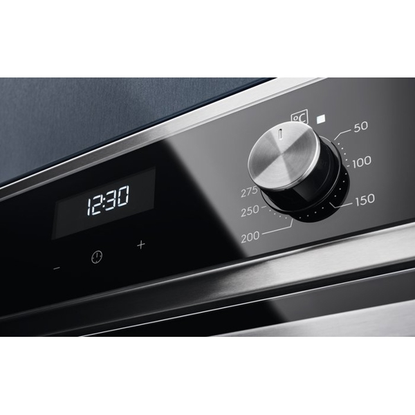 ჩასაშენებელი ელექტრო ღუმელი Electrolux EZF5C50X, 2500W, 57L, Built-In, Stainless steel