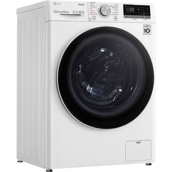 სარეცხი მანქანა LG F4WV510S0E, 10.5Kg, B, 1360Rpm, 53Db, Washing Machine, White