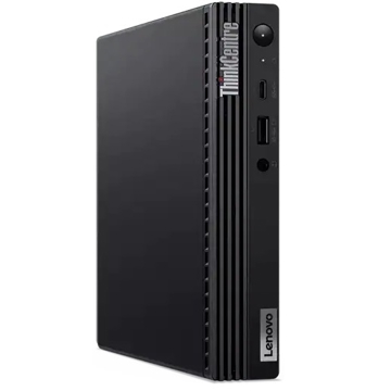 პერსონალური კომპიუტერი Lenovo Desktop ThinkCentre M70Q Pentium G6400T, 4GB, 128GB SSD, Black