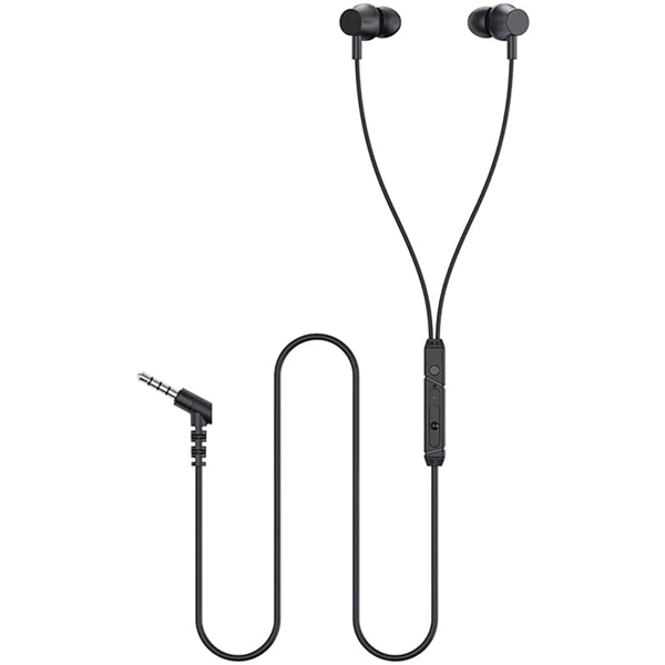 ყურსასმენი Lenovo QF320 Earphones, Wired, 3.5mm, Black