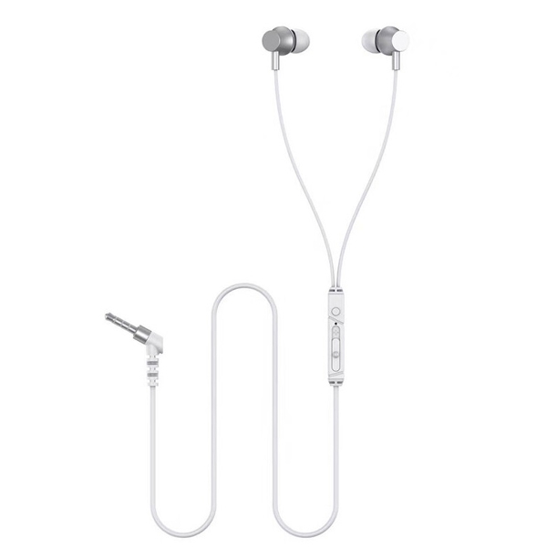 ყურსასმენი Lenovo QF320 Earphones, Wired, 3.5mm, White