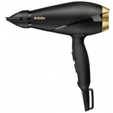 თმის საშრობი Babyliss 6704E, 2000W, Hair Dryer, Black/Gold