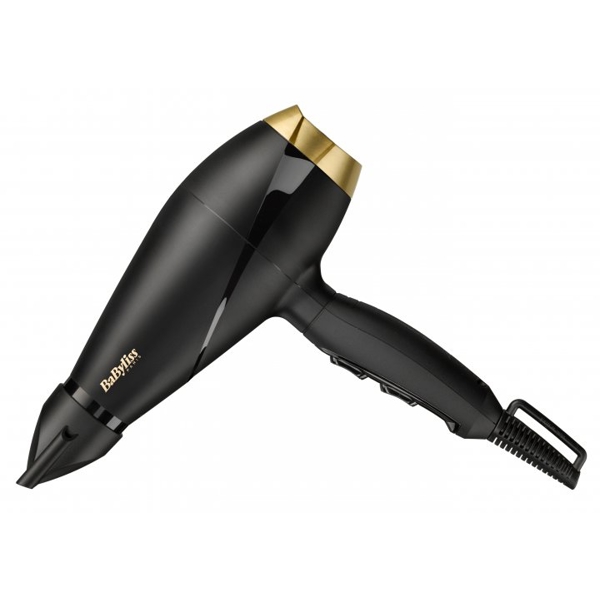 თმის საშრობი Babyliss 6704E, 2000W, Hair Dryer, Black/Gold