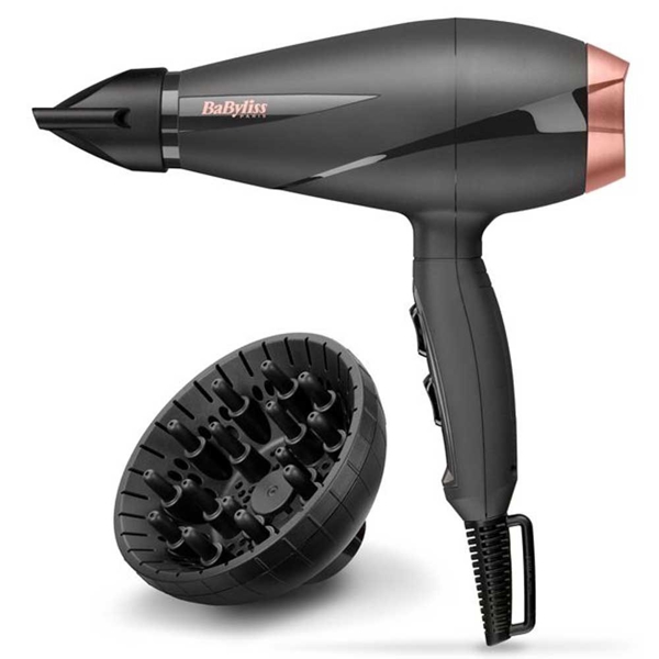 თმის საშრობი Babyliss 6709DE, 2100W, Hair Dryer, Black