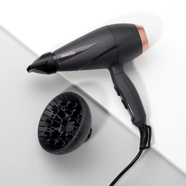 თმის საშრობი Babyliss 6709DE, 2100W, Hair Dryer, Black