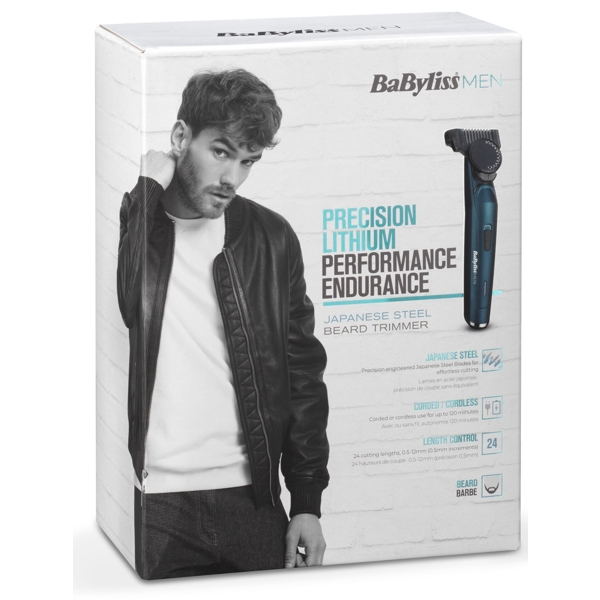 ტრიმერი Babyliss T890E Hair Trimmer Black/Blue