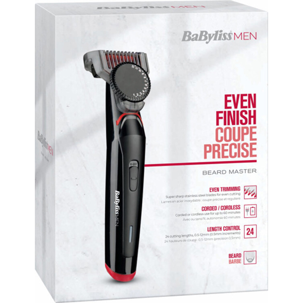 ტრიმერი Babyliss T861E Hair Trimmer Black/Red