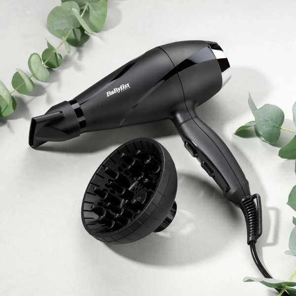 თმის საშრობი Babyliss 6713DE, 2200W, Hair Dryer, Black