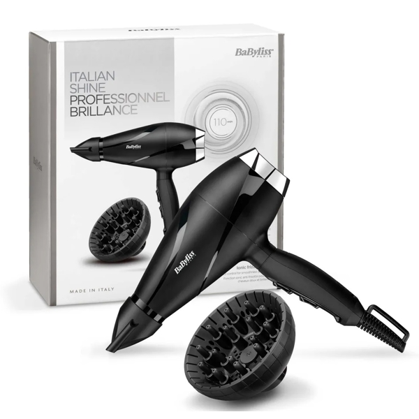 თმის საშრობი Babyliss 6713DE, 2200W, Hair Dryer, Black